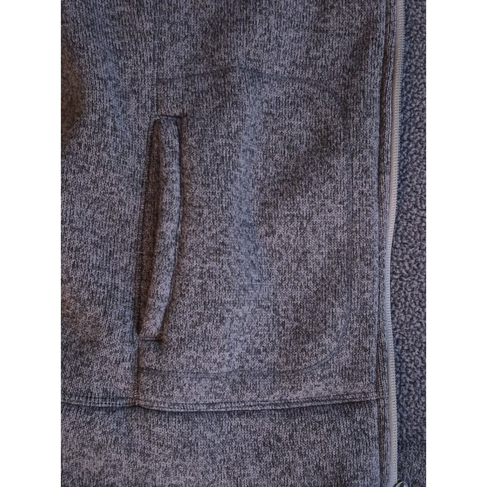 The North Face Womens Fleece JACKET Size L Purple Zip Up Cozy Casual - Picture 10 of 11